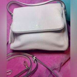 Kate Spade Chester Street Miri in Rose Smoke Pebble leather- EUC